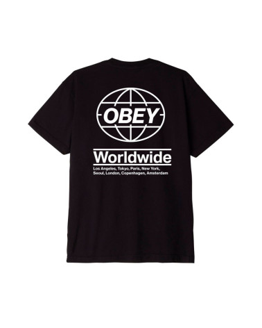 T-Shirt Global Obey, shop New Surf à Dinan, Bretagne