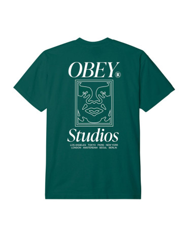 T-Shirt Studios Icon Obey, shop New Surf à Dinan, Bretagne
