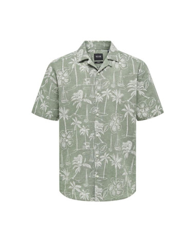 Chemise Caiden Hawaii Only and Sons, shop New Surf à Dinan, Bretagne