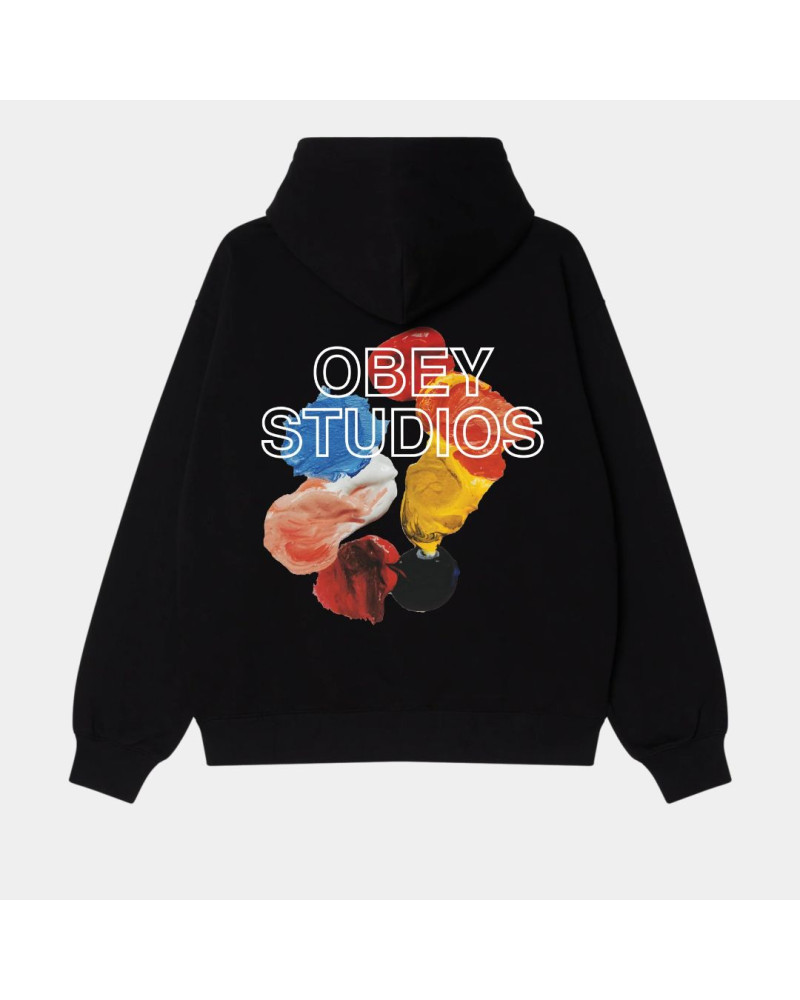 Sweat à capuche Studios Palettes Obey, shop New Surf à Dinan, Bretagne