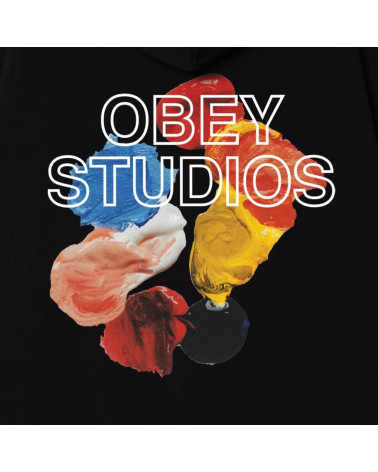 Sweat à capuche Studios Palettes Obey, shop New Surf à Dinan, Bretagne