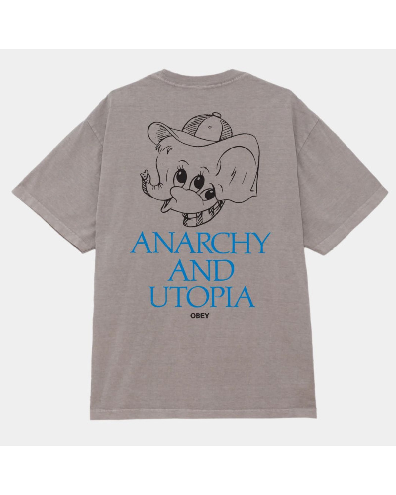 T-shirt Anarchy And Utopia Obey, shop New Surf à Dinan, Bretagne
