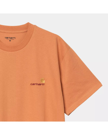 T-Shirt American Script Carhartt Wip, shop New Surf à Dinan, Bretagne