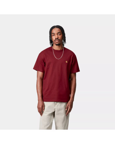 T-Shirt Chase Scarlet Carhartt Wip, Shop New Surf  à Dinan, Bretagne