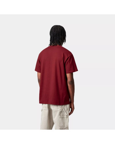 T-Shirt Chase Scarlet Carhartt Wip, Shop New Surf  à Dinan, Bretagne