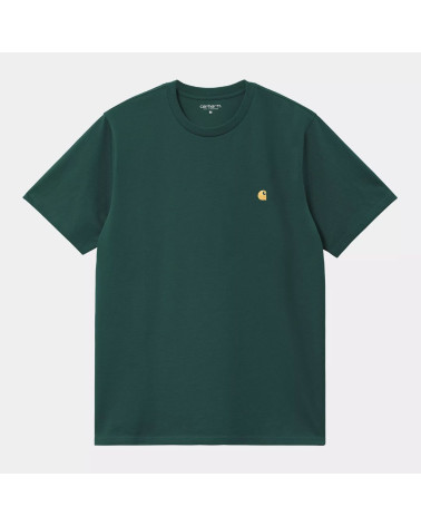 T-Shirt Chase Dark Fir, Carhartt Wip, Shop New Surf  à Dinan, Bretagne