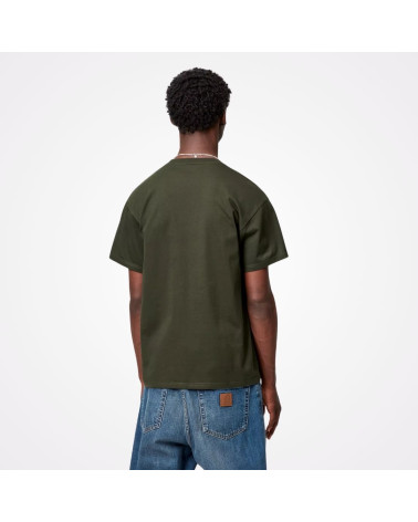 T-Shirt Chase Olive, Carhartt Wip, Shop New Surf  à Dinan, Bretagne