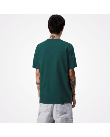 T-Shirt American Script marron Carhartt Wip, shop New Surf à Dinan, Bretagne