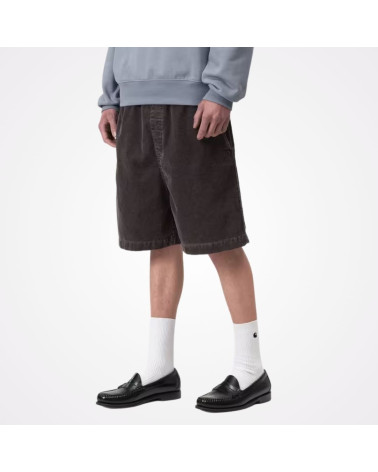 Short streetwear en velours côtelé marron Reynold Carhartt WIP, shop New Surf à Dinan, Bretagne
