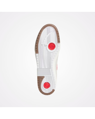 Adidas Tyshawn beige et rouge – chaussures de skate homme style streetwear