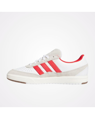 Adidas Tyshawn beige et rouge – chaussures de skate homme style streetwear